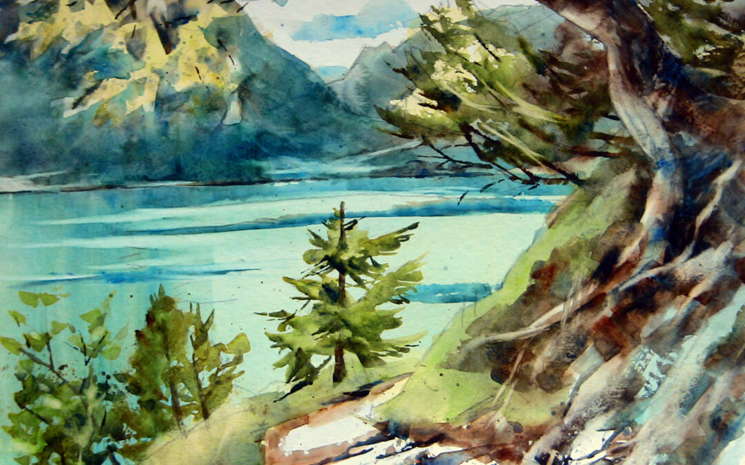 Aquarellexkursionen in Südtirol